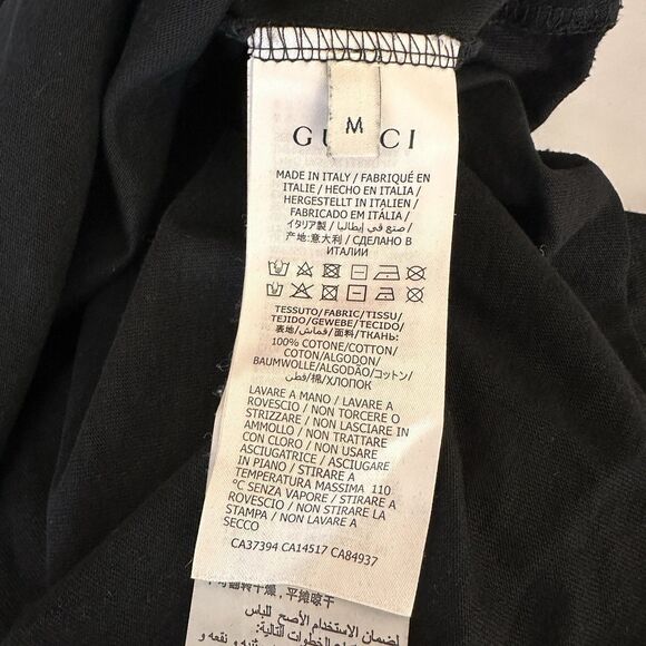 Gucci Cotton Jersey 'Gucci Firenze 1921' T-shirt 615061-XJBY Men's Size M - Picture 5 of 6